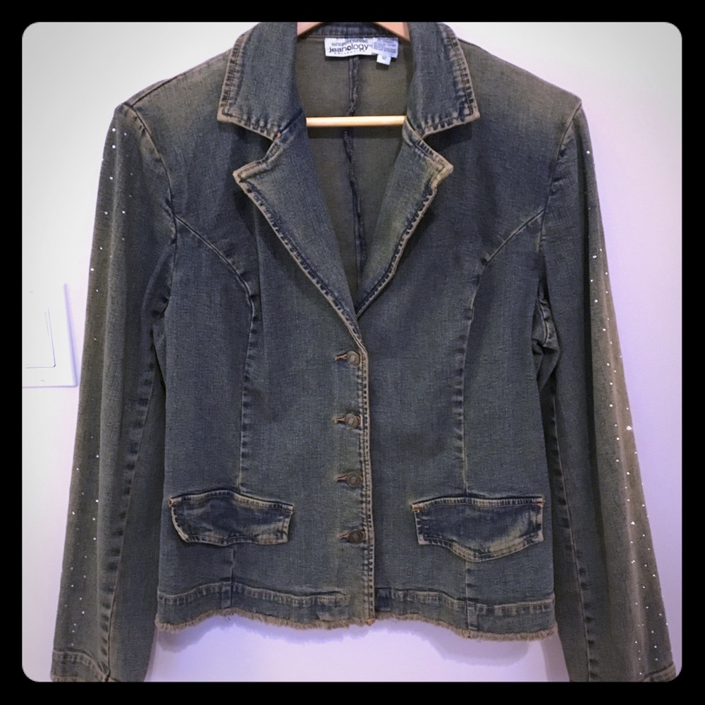 Newport News rustic Jean jacket